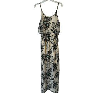 Maxi Dress Womens Small Charming Charlie Sleeveless Floral Flowy